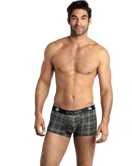 Boxer Balance S da ANAIS MEN em microfibra com padrão em quadros.
