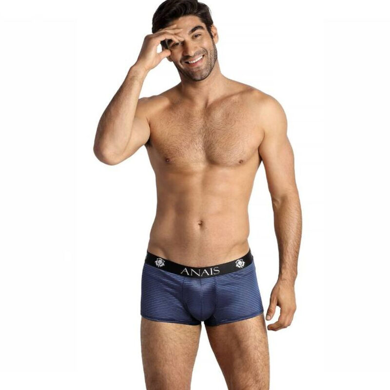 Naval Boxer S da ANAIS MEN em preto e azul marinho