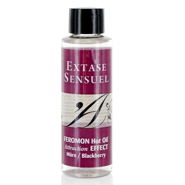 Óleo de Massagem EXTASE SENSUAL Efeito Calor com Feromonas Mora 100 ML