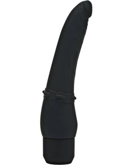 Vibrador clássico GET REAL Classic Smooth, disponível em preto ou natural