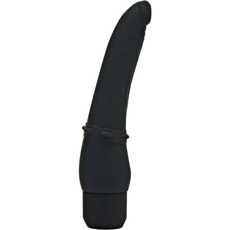 Vibrador clássico GET REAL Classic Smooth, disponível em preto ou natural
