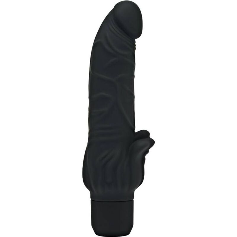 Vibrador realista GET REAL Classic Stim com estimulador clitoriano adicional