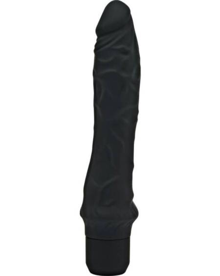 Vibrador Classic Large GET REAL em silicone, disponível em preto, rosa, roxo e natural