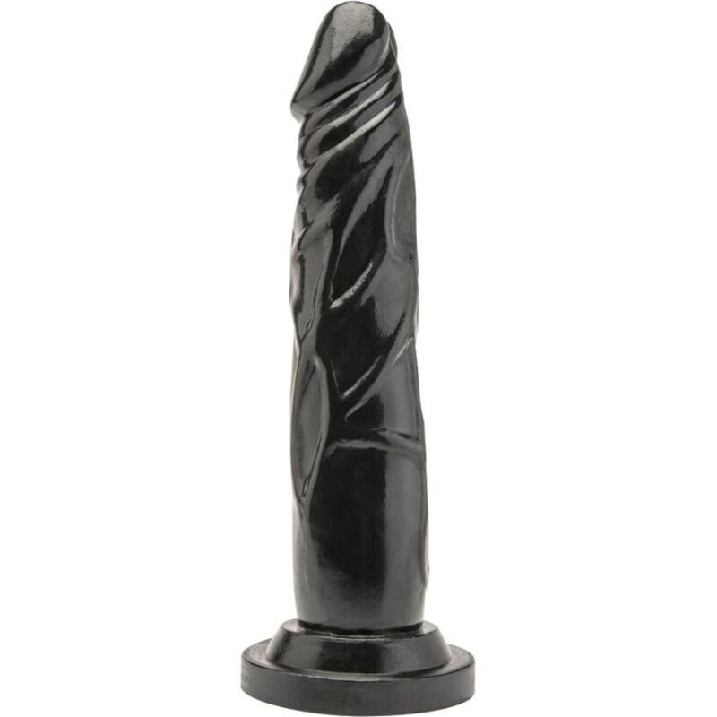 Dildo realista GET REAL Dong em PVC, com corpo liso e veias destacadas
