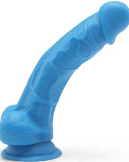 Dildo realista GET REAL Happy Dicks de 19 cm, com testículos e ventosa na base