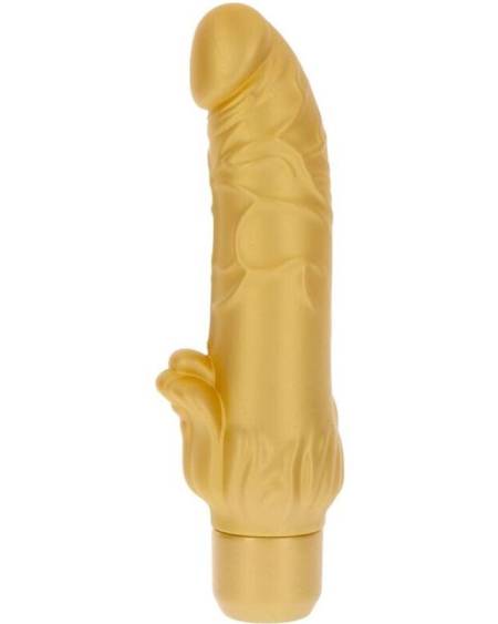 Vibrador Gold Dicker Stim Dourado da Get Real