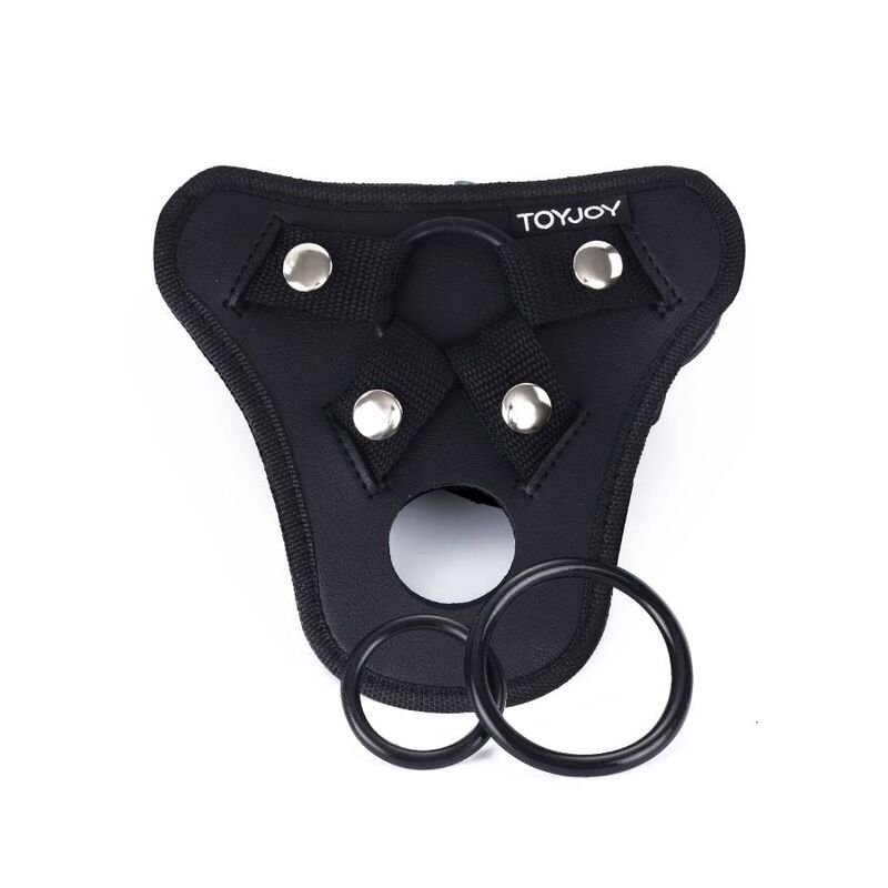 GET REAL - STRAP-ON PLEASURE HARNÉS NEGRO
