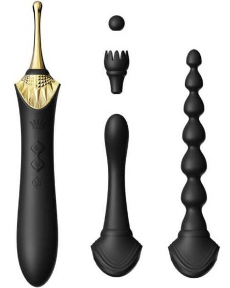 Vibrador recarregável ZALO Bess 2 com acessórios e função de aquecimento