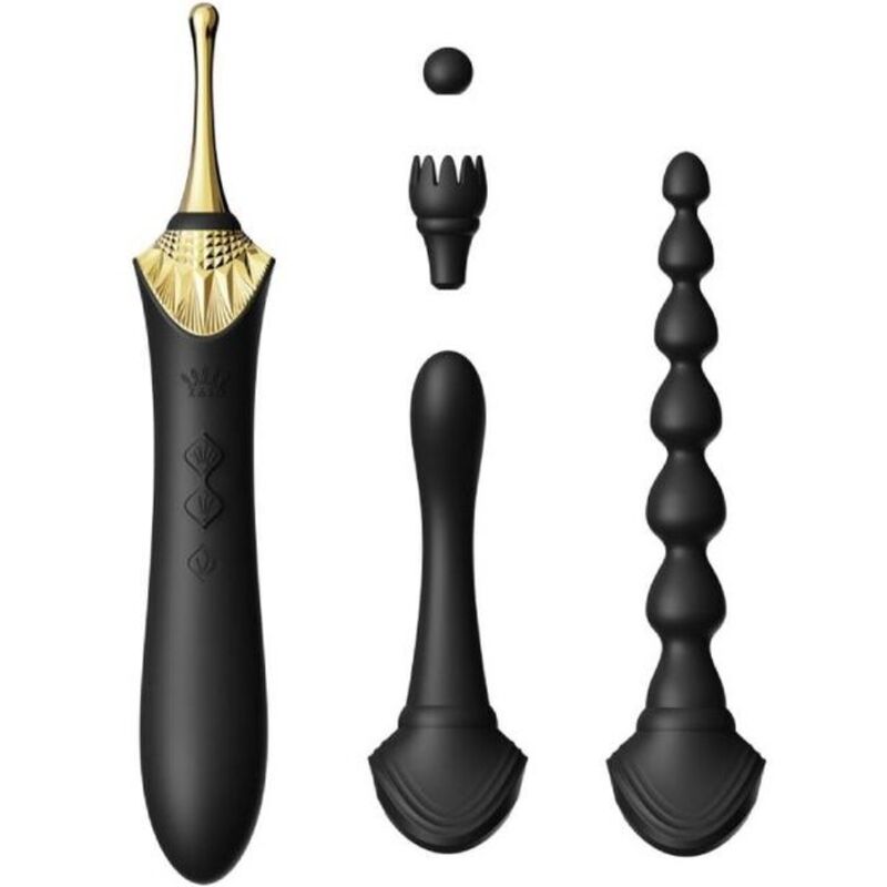Vibrador recarregável ZALO Bess 2 com acessórios e função de aquecimento