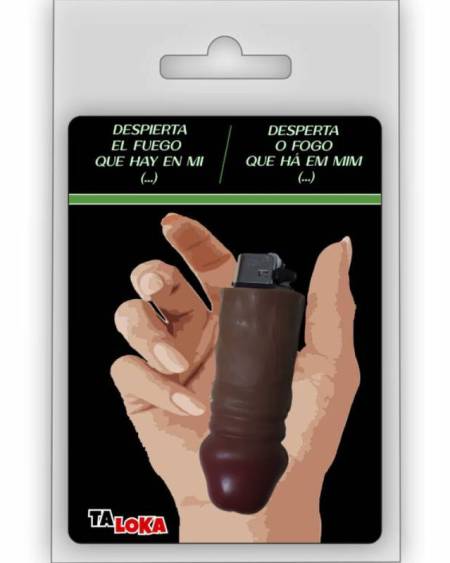 TALOKA – Isqueiro em Forma de Pénis Cor Mulato