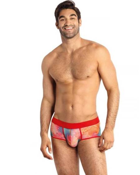 Boxer masculino Falcon da ANAIS em licra suave com estampado de bananas
