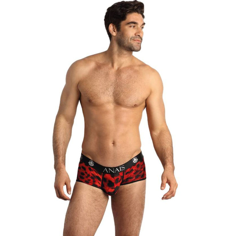 Boxer brief masculino ANAIS MEN Savage com padrão animal