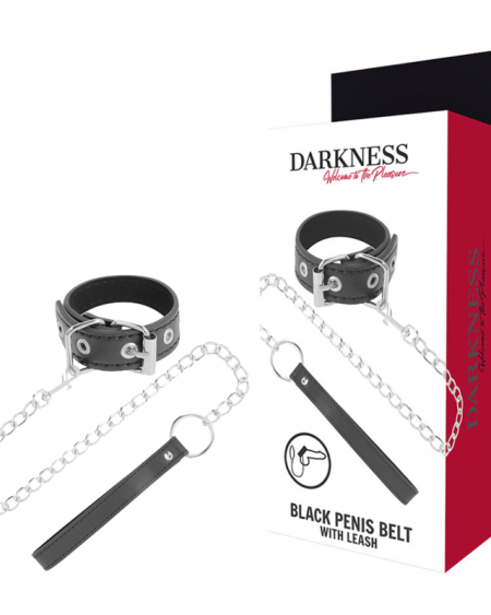 DARKNESS - ANILLA PENE CON CORREA