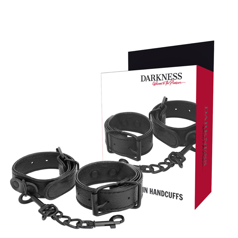 Algemas anchas finas texturizadas da marca DARKNESS