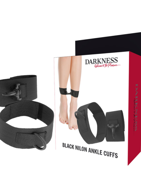 DARKNESS - ESPOSAS PARA TOBILLOS NYLON NEGRO