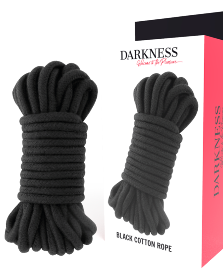 Corda japonesa DARKNESS BONDAGE de 20 m em 100% algodão