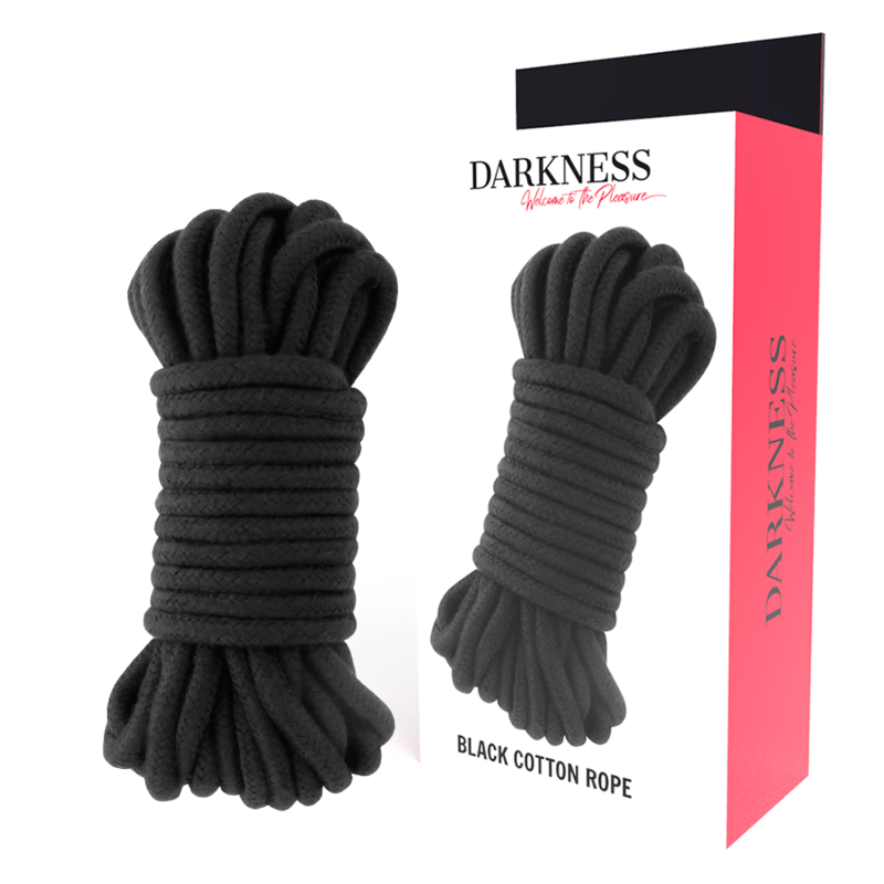 Corda japonesa DARKNESS BONDAGE de 20 m em 100% algodão