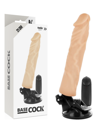 Vibrador realístico BASECOCK com controlo remoto