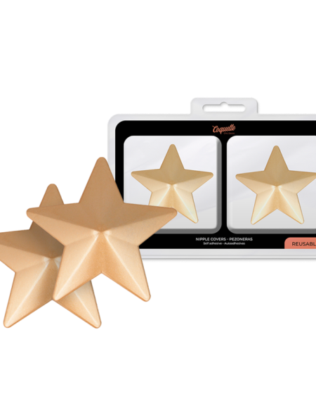COQUETTE CHIC DESIRE - CUBRE PEZONES METAL ESTRELLAS