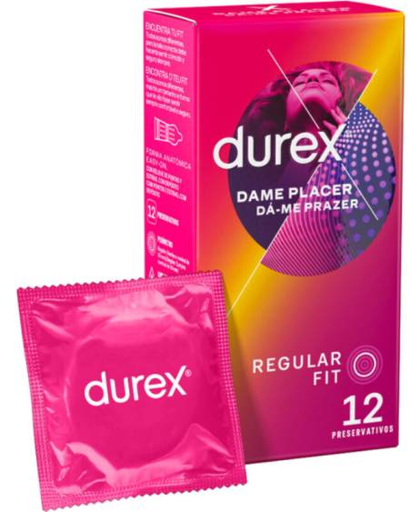 Preservativos Durex Dame Placer 12 Unidades