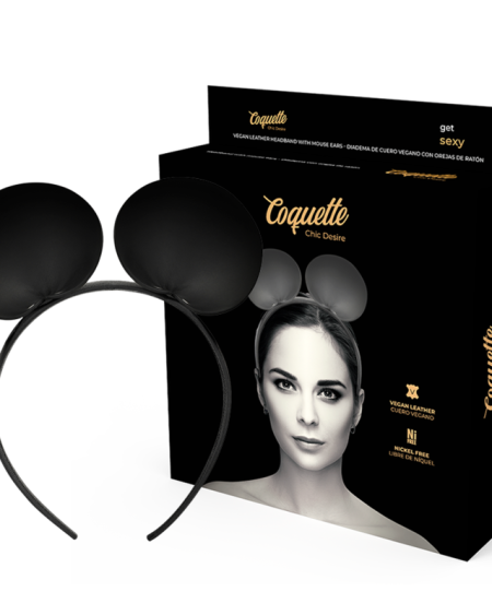 Diadema com orelhas de rato da Coquette Chic Desire