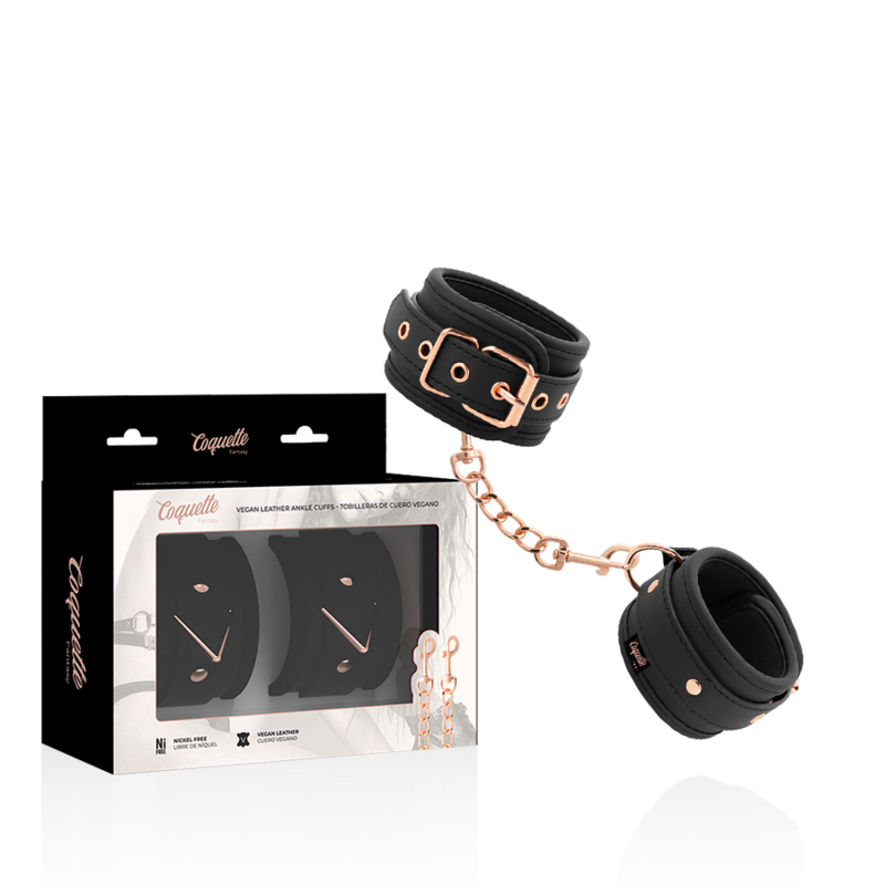 Algemas para tornozelo COQUETTE FANTASY com forro de neopreno