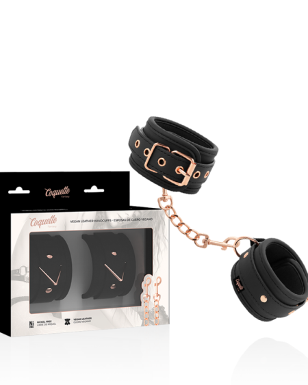 COQUETTE CHIC DESIRE - FANTASY ESPOSAS PARA MANOS CUERO VEGANO CON FORRO DE NEOPRENO