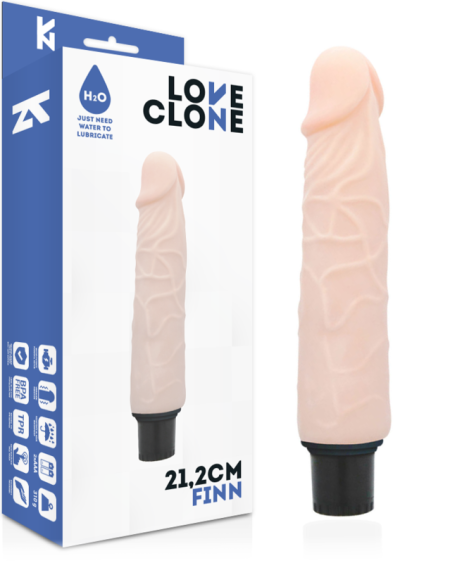 Vibrador Realístico Finn da Loveclone com Tecnologia de Auto-lubrificação