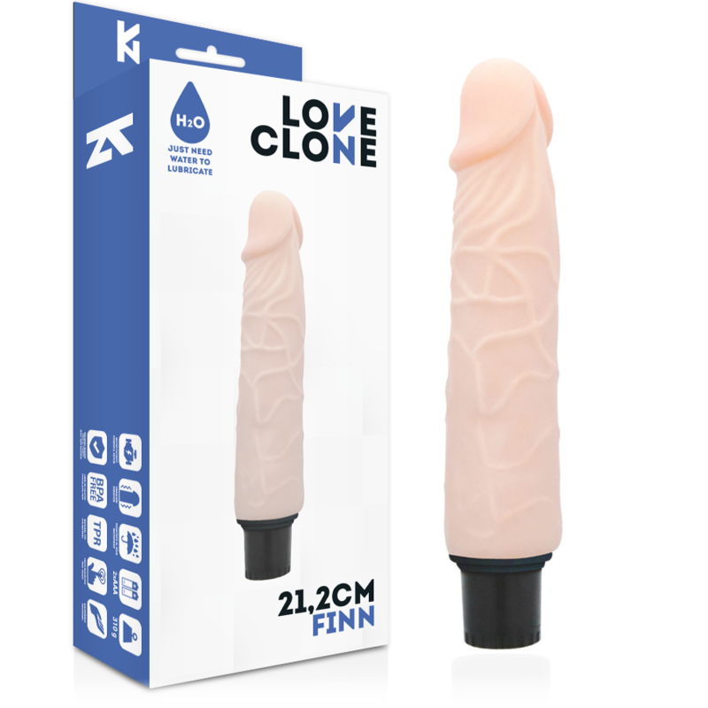 Vibrador Realístico Finn da Loveclone com Tecnologia de Auto-lubrificação