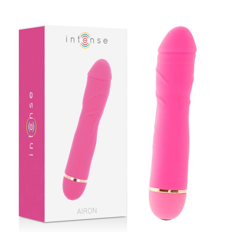 Vibrador clássico Airon da INTENSE HIGH TECH, com 20 modos de vibração