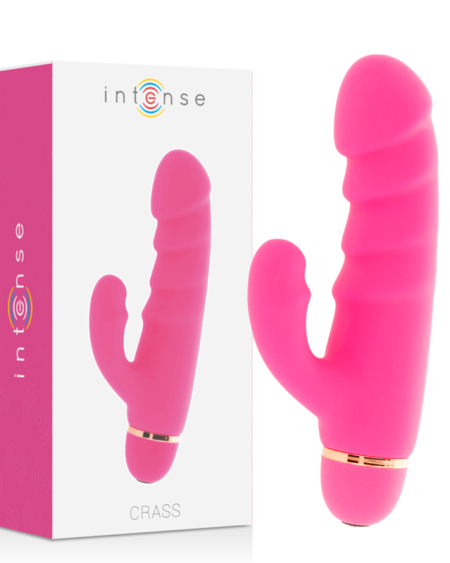 Vibrador ponto G CRASS da INTENSE HIGH TECH, em rosa ou lilás