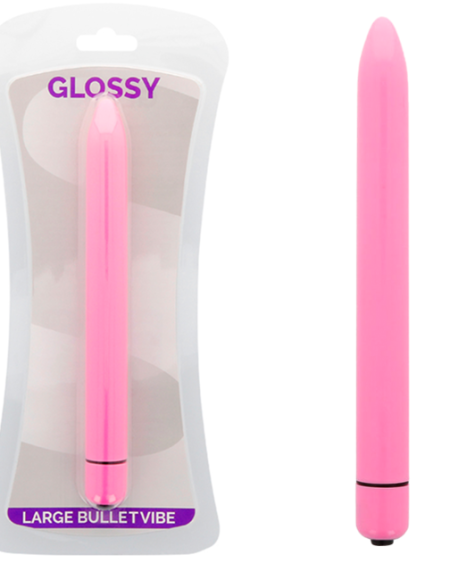 Slim Vibrador Rosa Intenso da GLOSSY