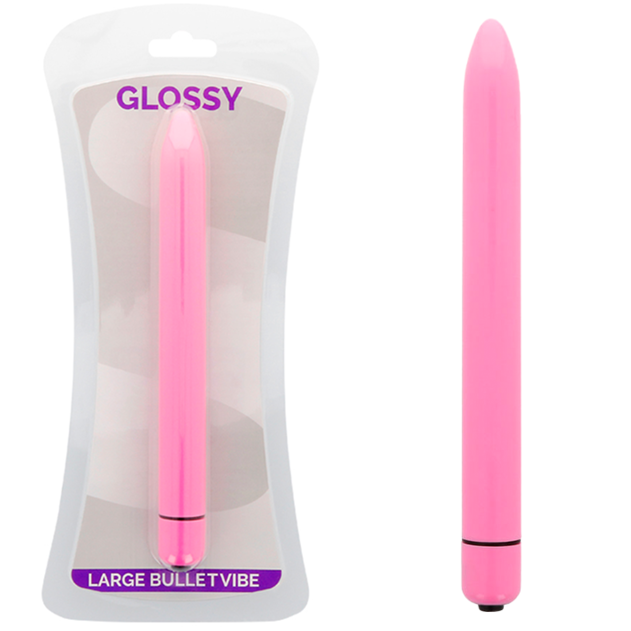 Slim Vibrador Rosa Intenso da GLOSSY