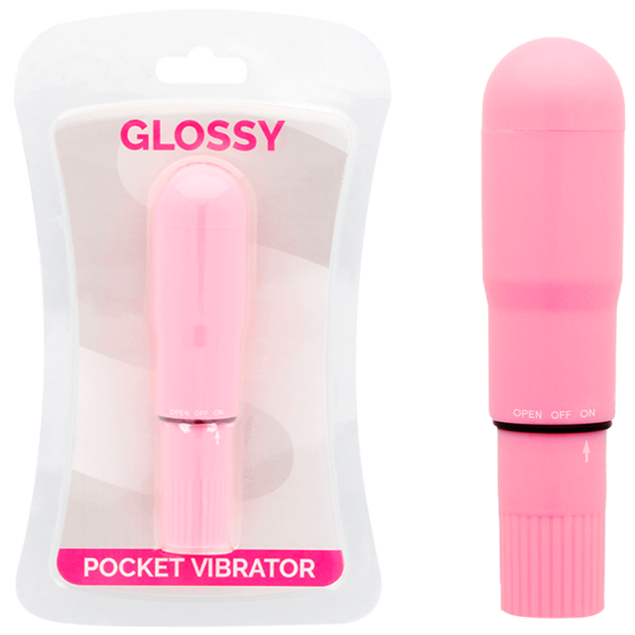 Mini vibrador GLOSSY resistente à água