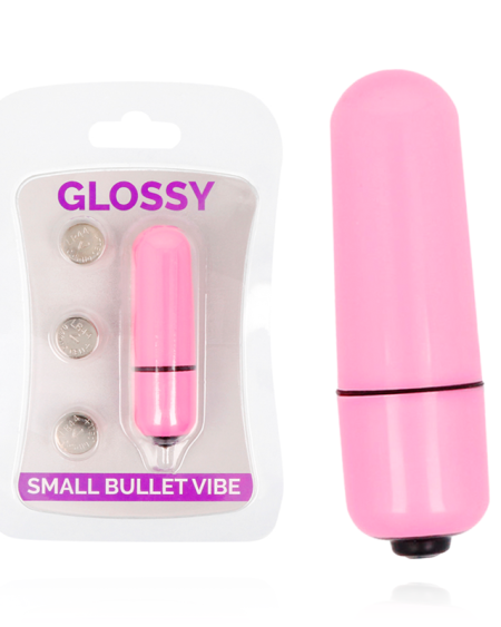 Small Bala Vibradora Rosa Intenso da GLOSSY