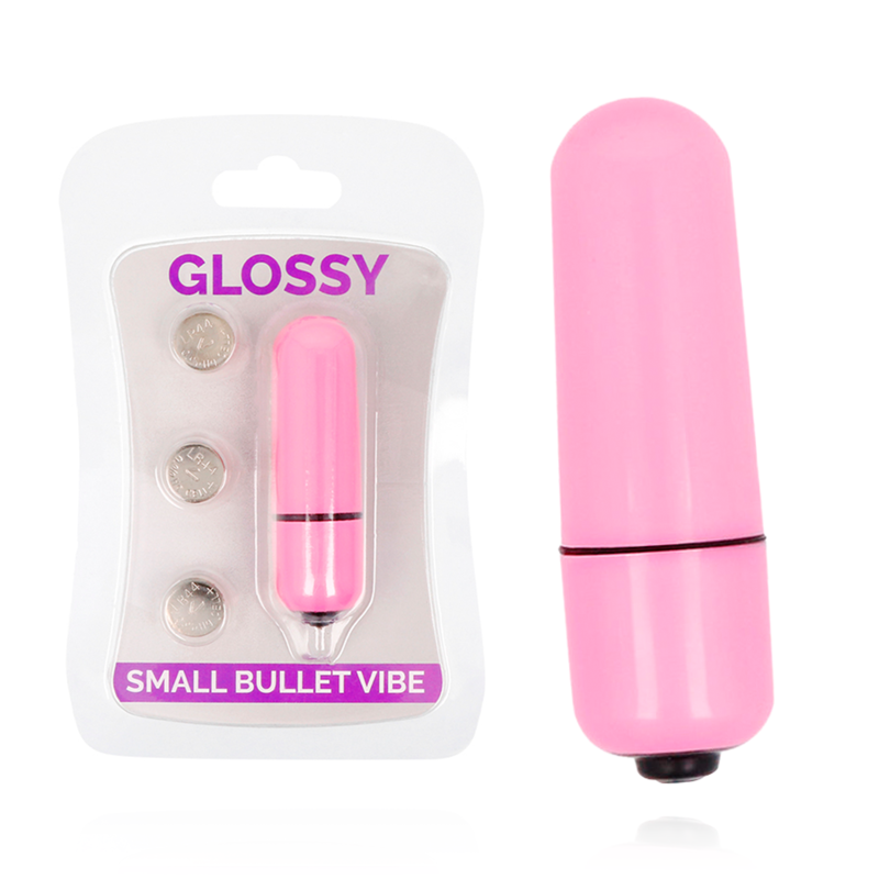 Small Bala Vibradora Rosa Intenso da GLOSSY