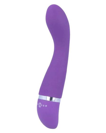 Vibrador de silicone Leo da INTENSE HIGH TECH, disponível em rosa e lilás