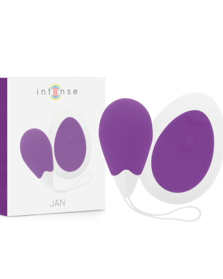 INTENSE - JAN HUEVO VIBRADOR CONTROL REMOTO LILA