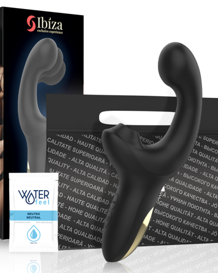 IBIZA - VIBRADOR SUCCIONADOR WAVE