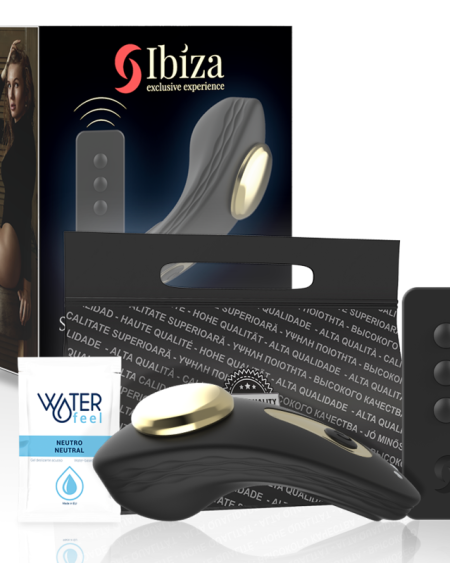 Vibrador Ibiza Panty silicone com controlo remoto