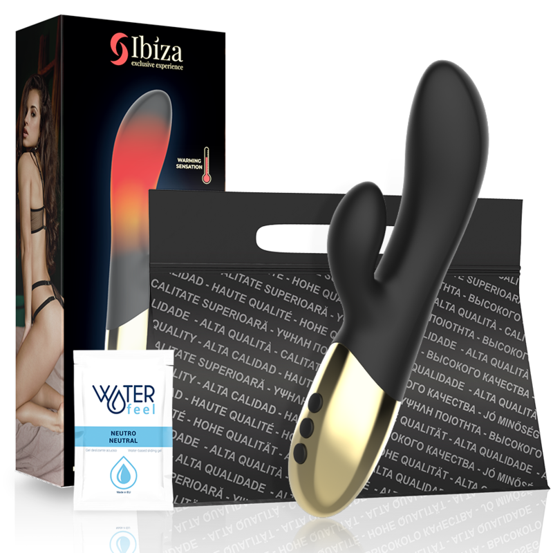 Vibrador Rabbit Efeito Calor IBIZA