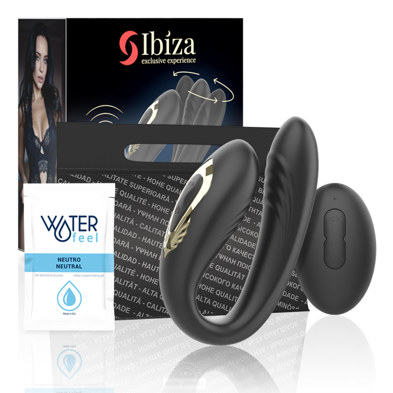 IBIZA - PINZA CON ROTACIÓN Y VIBRACIÓN CONTROL REMOTO
