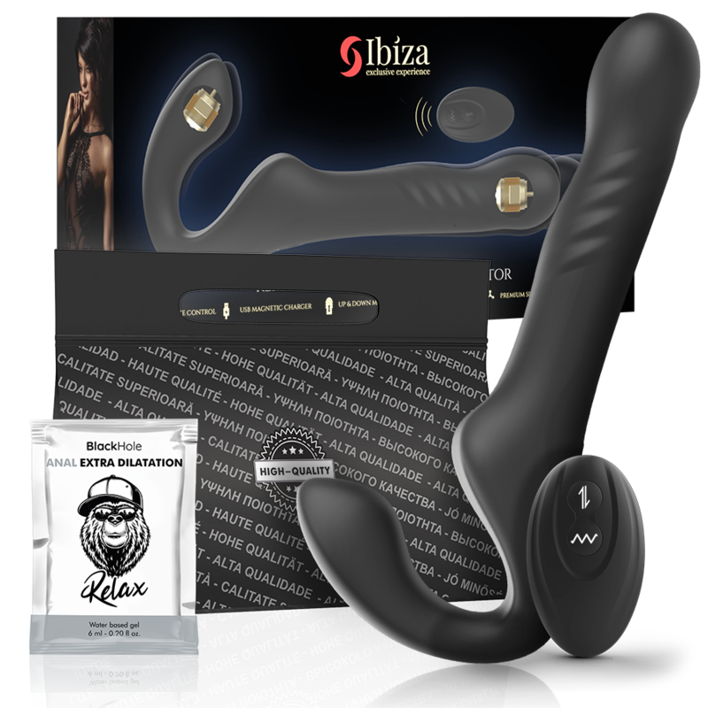 Vibrador Strapless IBIZA com Controlo Remoto