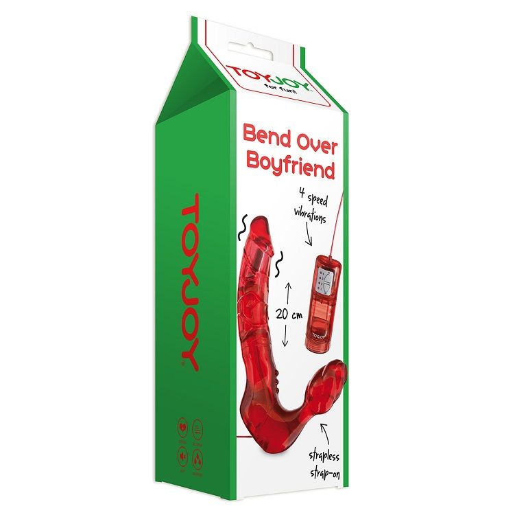 TOYJOY Arnês Doble Penetração sem Correias com Vibrador
