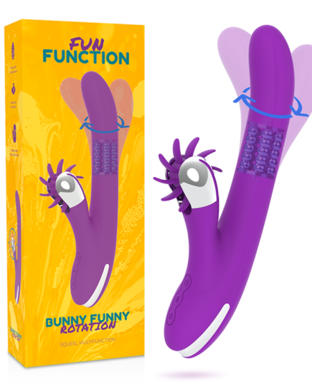 Estimulador clitoriano FUN FUNCTION BUNNY FUNNY ROTATION 2.0