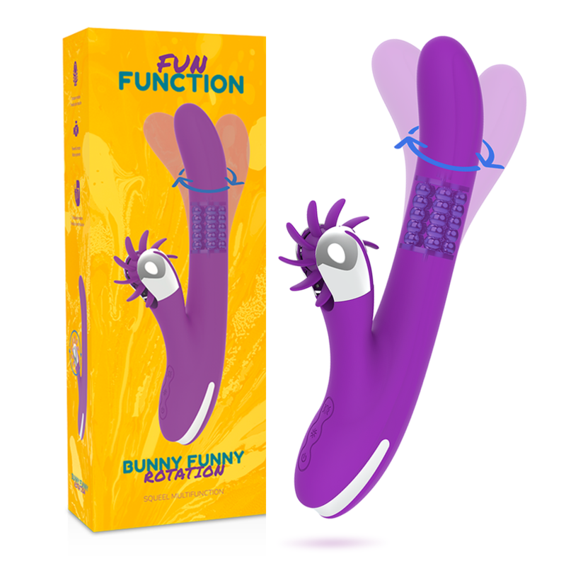 Estimulador clitoriano FUN FUNCTION BUNNY FUNNY ROTATION 2.0