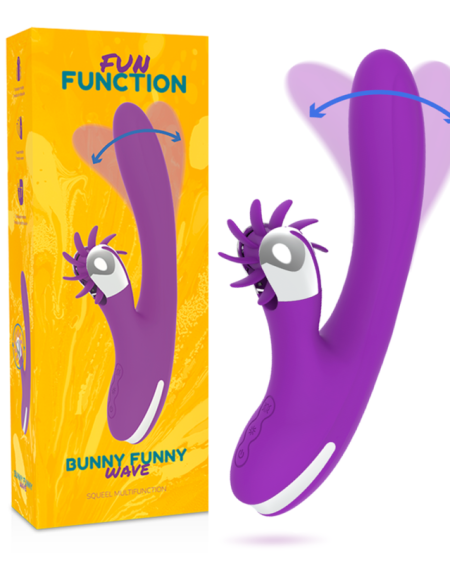 Estimulador clitoriano Bunny Funny Wave 2.0