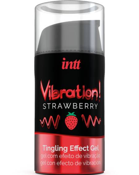 Gel estimulante íntimo INTT Vibration em frasco doseador de 15 ml