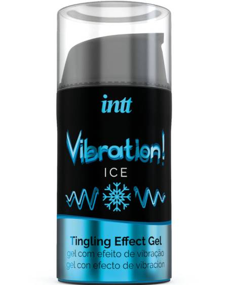 INTT - POTENTE ESTIMULANTE ÍNTIMO GEL VIBRADOR EFECTO FRÍO 15ML