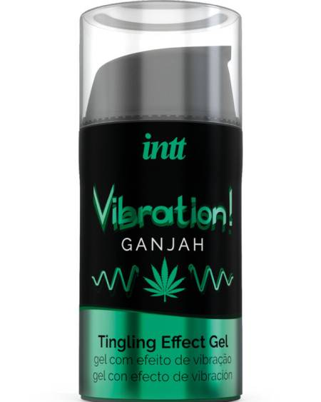 Gel vibrador líquido Cannabis 15ml da INTT